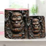 Sasquatch - Personalized Camping Accent Mug