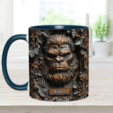 Sasquatch - Personalized Camping Accent Mug