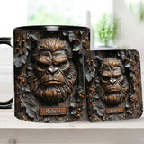 Sasquatch - Personalized Camping Accent Mug