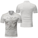 Love Fishing, Fishing Is My Therapy - Personalized Fishing Polo Shirt