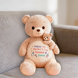 Happy 1st Mother's Day - Personalized Mother Premium Faux Fur Pillow