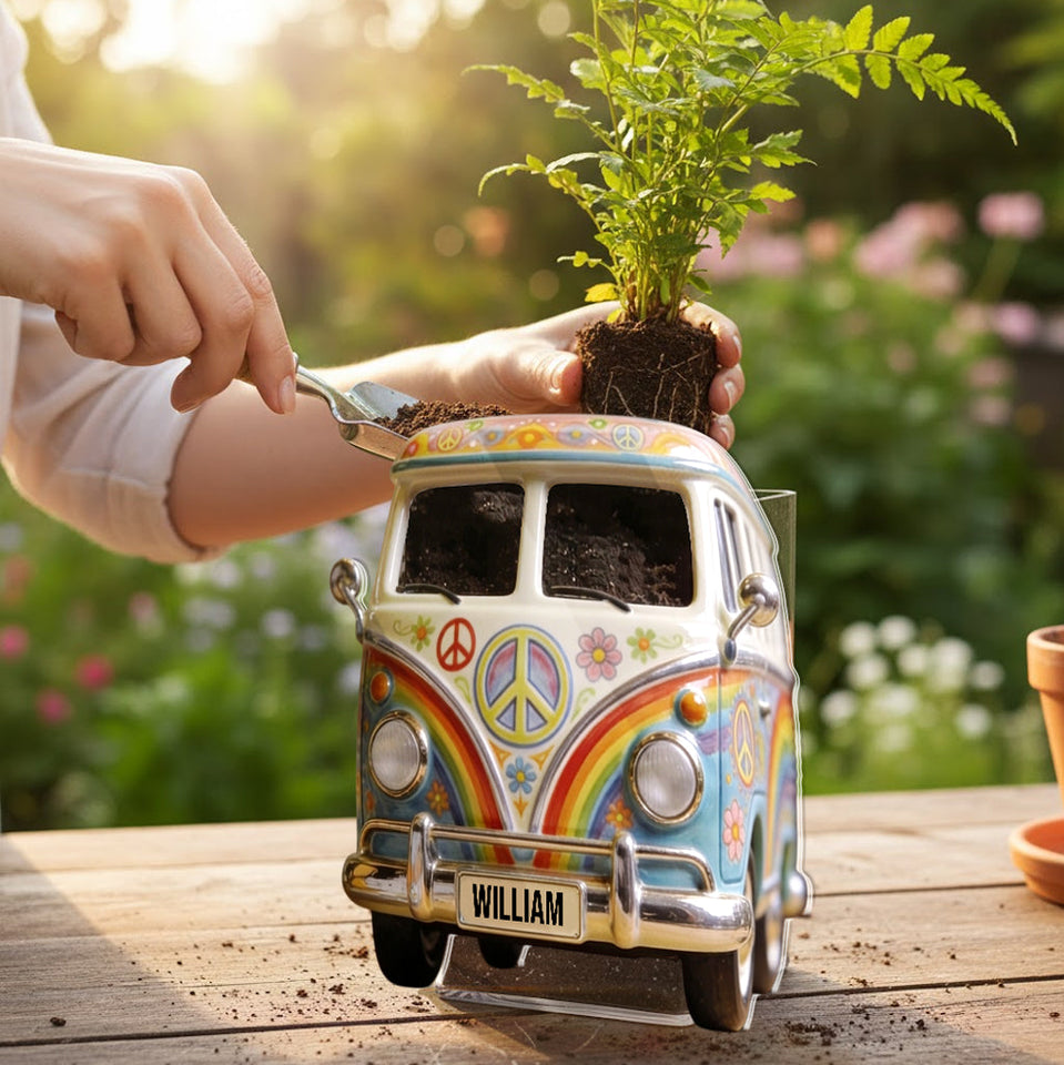 Hippie Soul - Personalized Hippie Acrylic Pot