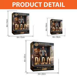 Custom Any Photo - Personalized Father Custom Shaped Acrylic Plaque