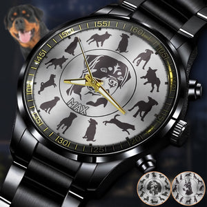 Proud Dog Dad/Dog Mom - Personalized Dog Hand Watch