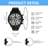 Proud Dog Dad/Dog Mom - Personalized Dog Hand Watch