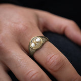 Name Initial Alphabet - Personalized Luxury Signet Ring