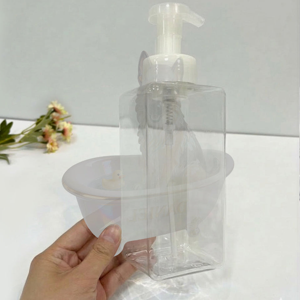 Custom Any Pet Photo - Personalized Dog Soap Dispenser