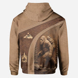 Sasquatch - Personalized Hiking All Over Shirt