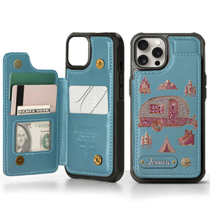 Love Camping - Personalized Camping Wallet Phone Case