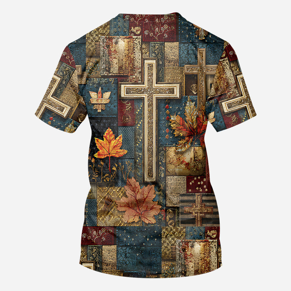 Fall For Jesus - Personalized Christian All Over Shirt