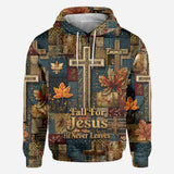 Fall For Jesus - Personalized Christian All Over Shirt