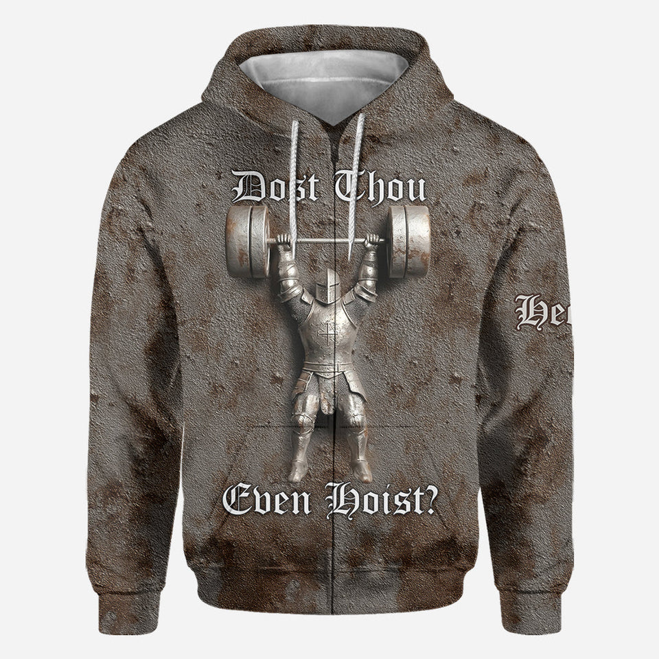 Dost Thou Even Hoist? - Personalized Fitness All Over Shirt