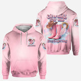 Cowgirl Stay Wild - Personalized Cowgirl All Over Shirt