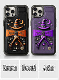 Halloween Gift For Grandma, Mama Witch - Personalized Mother Wallet Phone Case