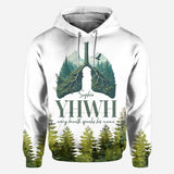 YHWH Speaks His Name - Personalized Christian All Over Shirt