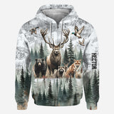 Love Hunting - Personalized Hunting All Over Shirt