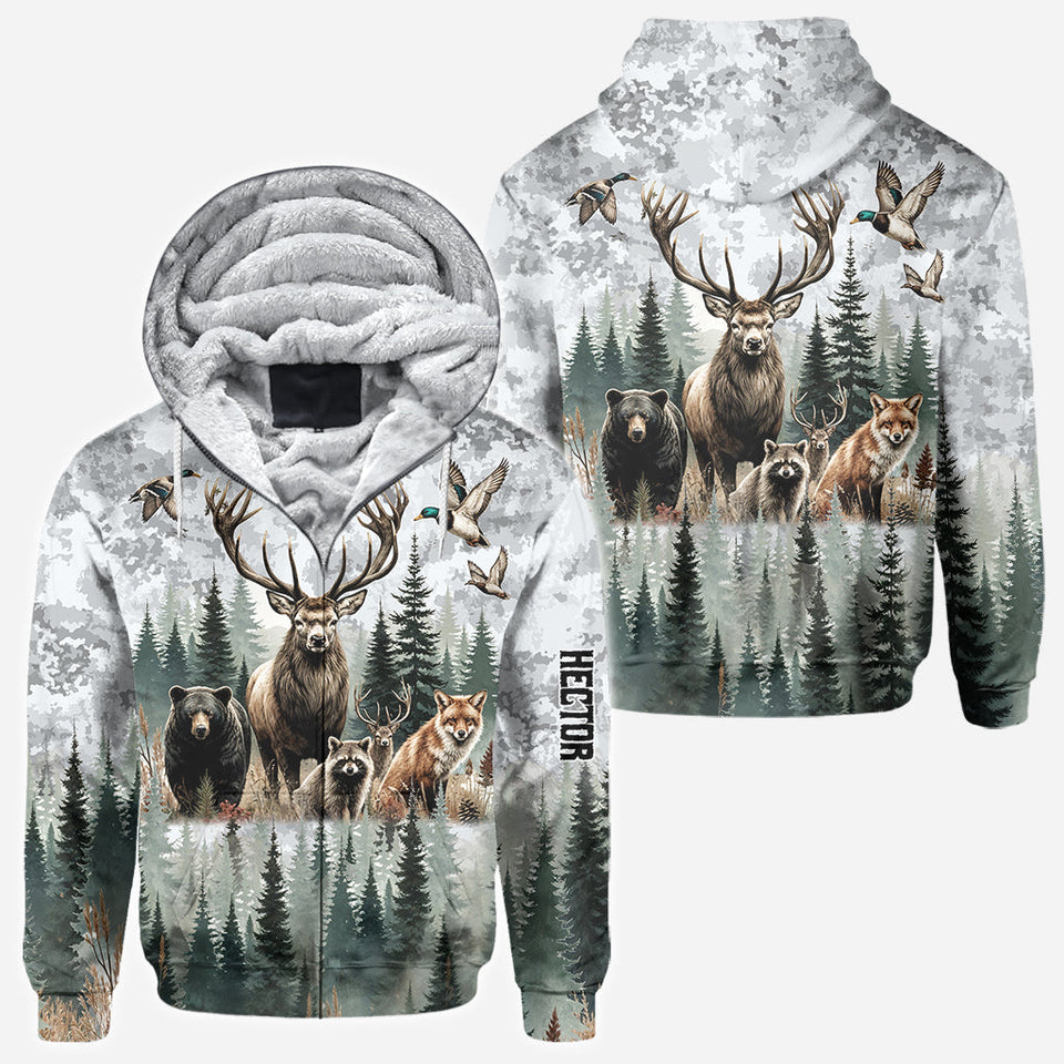 Love Hunting - Personalized Hunting All Over Shirt