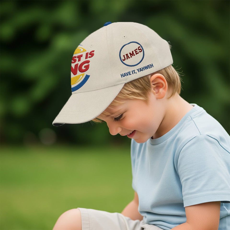 Christ Is King - Personalized Christian Classic Cap