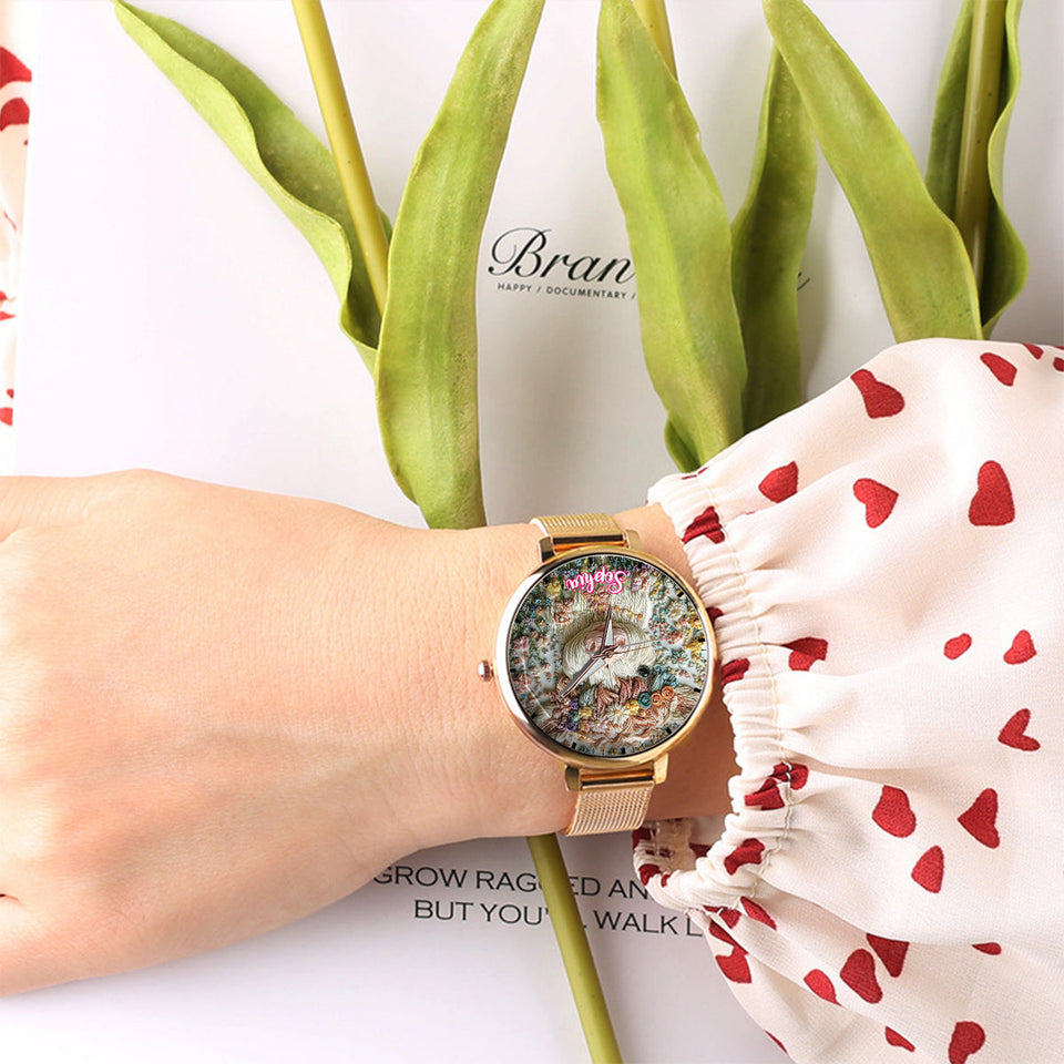 Beautiful Highland Cow - Personalized Highland Cow Women Hand Watch