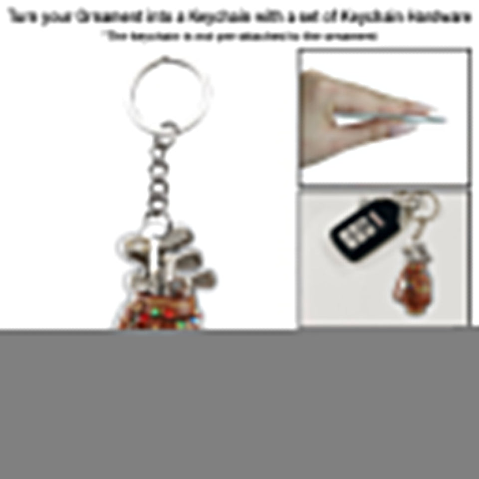 Merry Christmas - Personalized Golf Ornament
