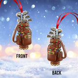 Merry Christmas - Personalized Golf Ornament