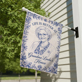 Life Is Better At Grandma House - Personalized Mother Garden Flag