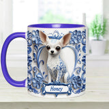 Cute Chihuahua - Personalized Dog Accent Mug