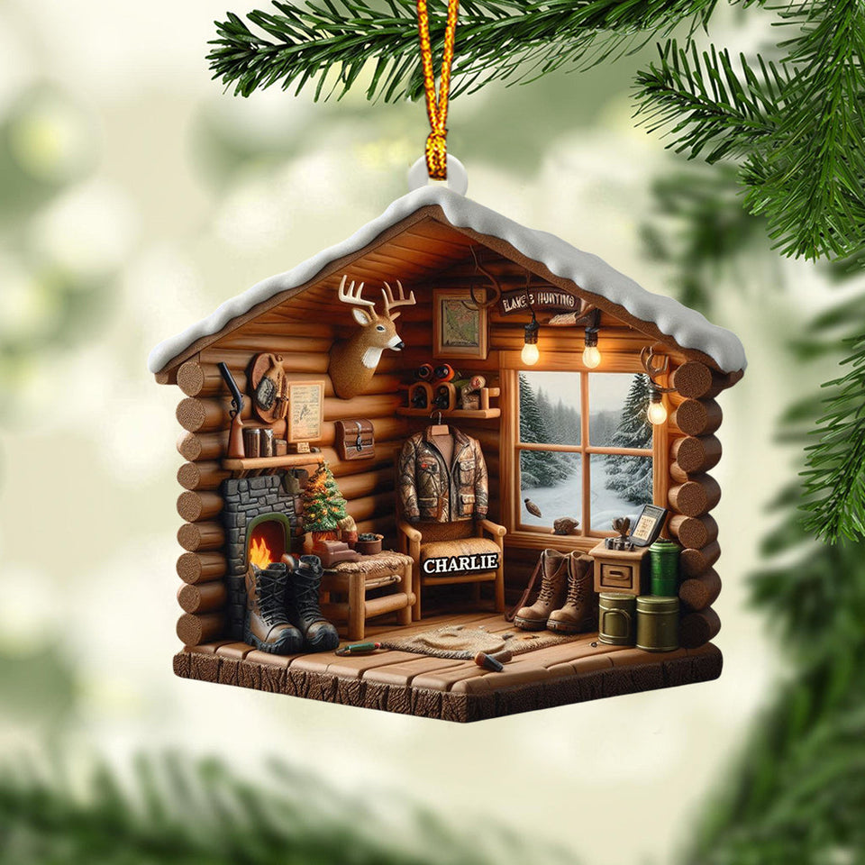 Love Hunting - Personalized Hunting Ornament
