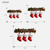 Family Stockings - Personalized Family Custom Shaped Wood Sign