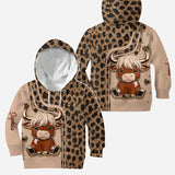 Cute Highlandcow - Personalized Highland Cow Hoodie and Leggings
