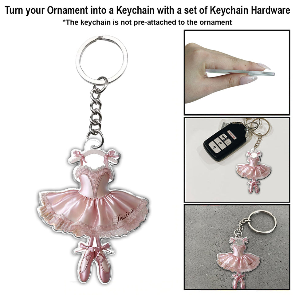 Perfect Gift For Ballet Lovers - Personalized Ballet Ornament