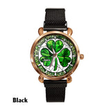 Shamrock St Patrick - Personalized Irish Women Hand Watch