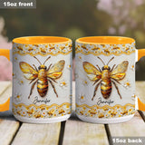 Beautiful Bees - Personalized Bee Accent Mug