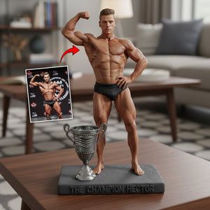 Custom From Any Photo - Personalized Fitness Custom Shaped Acrylic Plaque