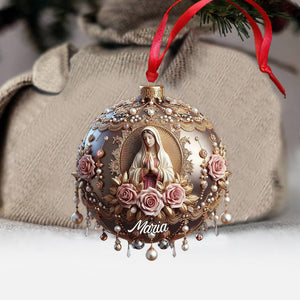 Believe - Personalized Christian Ornament