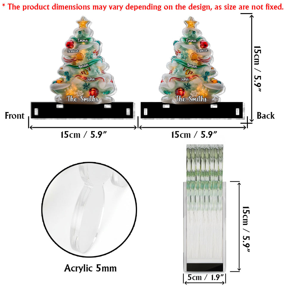 Merry Christmas - Personalized Family Paper Towel Holder