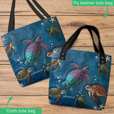Love Turtles - Personalized Turtle Tote Bag