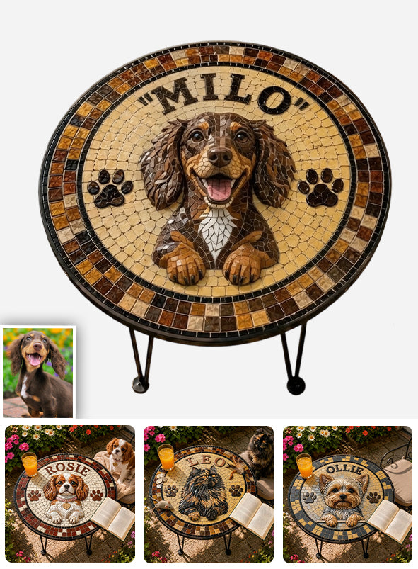Beautiful Pets - Personalized Dog Table Custom Shape