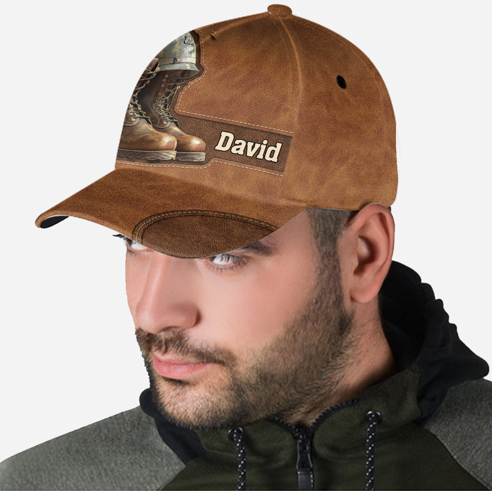 Proud Veteran - Personalized Veteran Classic Cap