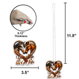 You & Me We Got This - Personalized Horse Transparent Car Ornament