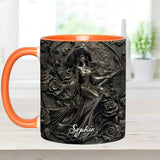 Beautiful Witch - Personalized Witch Accent Mug