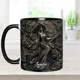 Beautiful Witch - Personalized Witch Accent Mug