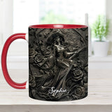 Beautiful Witch - Personalized Witch Accent Mug