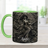 Beautiful Witch - Personalized Witch Accent Mug