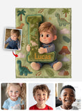 I Love You Baby - Personalized Kid Blanket