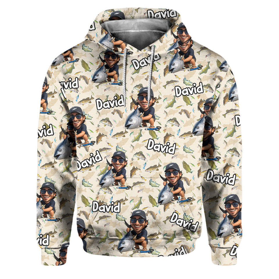 Funny Gift For Fishing Lovers - Personalized Fishing Hoodie and Sweatpants