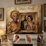 Family Generations - Personalized Family Canvas And Poster