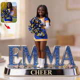 Custom Any Photo - Personalized Cheerleading Custom Shaped Acrylic Plaque