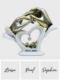 Anniversary Gifts For Couple - Personalized Couple Custom Shaped Acrylic Plaque