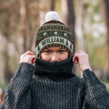 Touchdown Style Winter - Personalized Football Beanie Hat